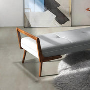 Cora - Bench - Gray - R&R Furniture Gallery (Fountain Valley, CA)