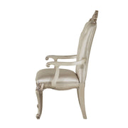Gorsedd - Arm Chair (Set of 2) - Cream Fabric & Golden Ivory - R&R Furniture Gallery (Fountain Valley, CA)