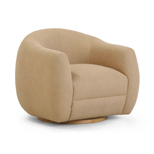 Judy - Boucle Swivel Chair - R&R Furniture Gallery (Fountain Valley, CA)