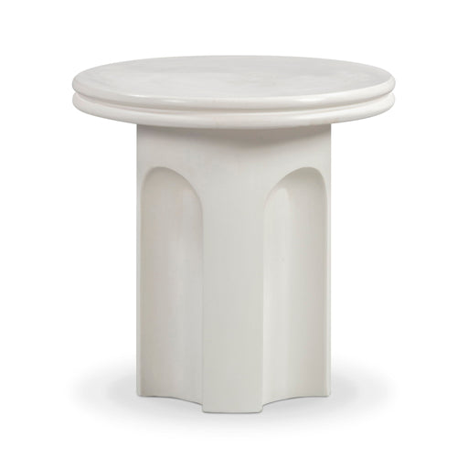 Cassandra - Indoor / Outdoor Concrete Round Table - R&R Furniture Gallery (Fountain Valley, CA)
