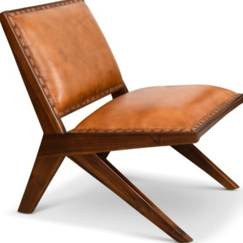 Colin - Lounge Chair - Brown / Tan - R&R Furniture Gallery (Fountain Valley, CA)