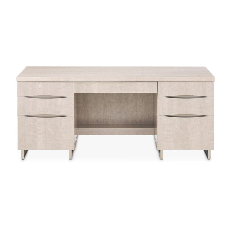 Marin - Desk - Greige - R&R Furniture Gallery (Fountain Valley, CA)