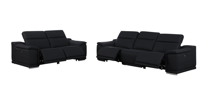 9762 - 5-Piece Modular Power Reclining Sofa And Loveseat Set 5 Power Recliners In