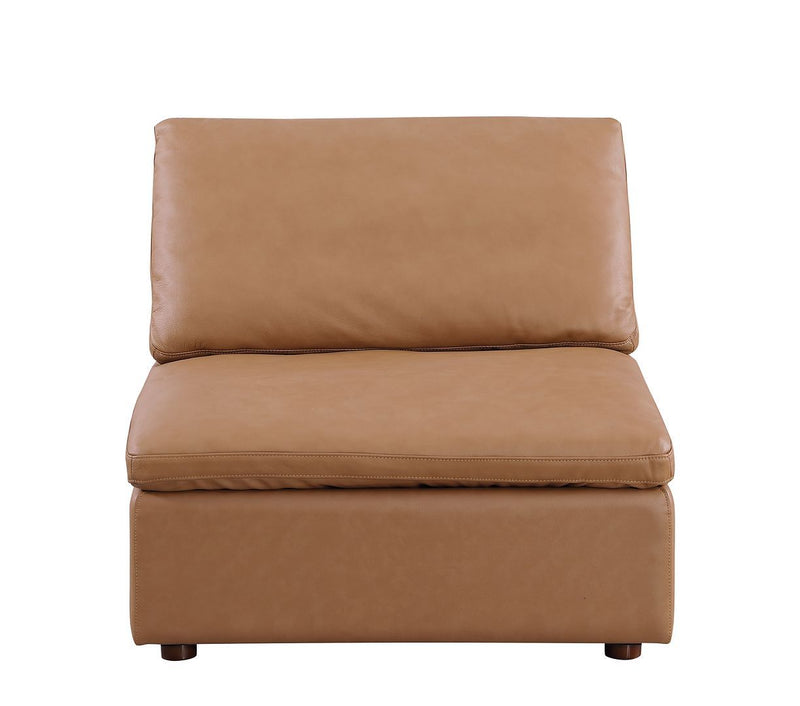 1100 - Armless Chair (Top-Grain Italian Leather)
