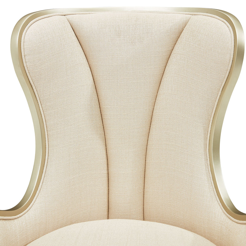 Villa Cherie - Desk Chair - Chardonnay - R&R Furniture Gallery (Fountain Valley, CA)