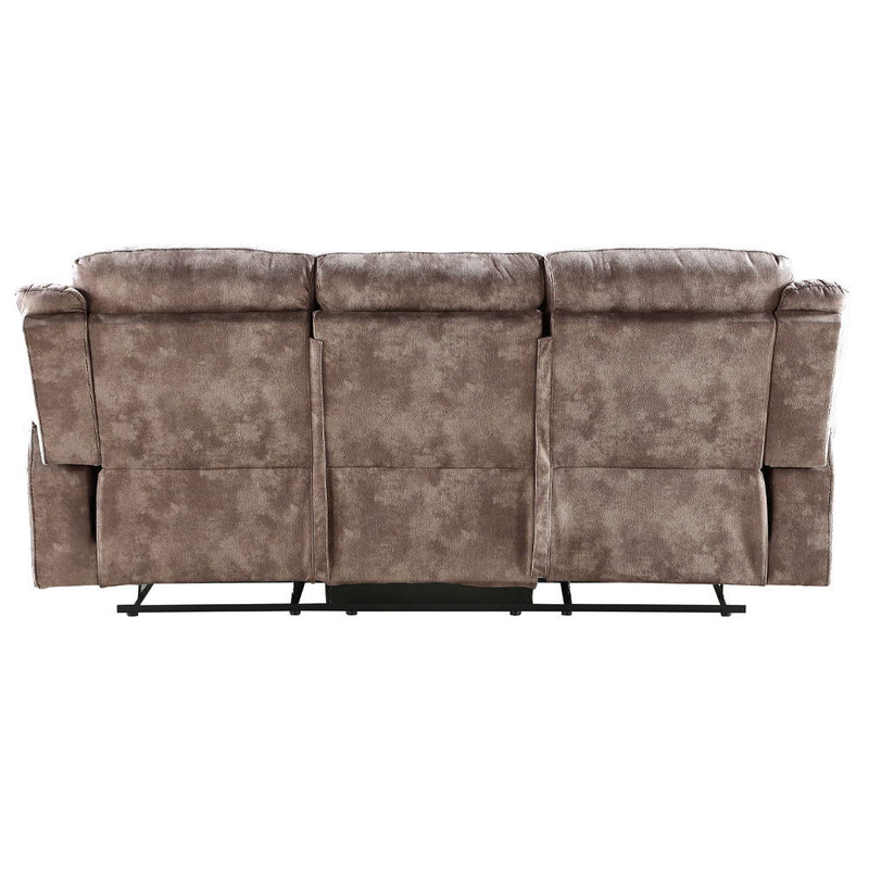 Zubaida - Sofa w/USB Dock & Console(Motion) - R&R Furniture Gallery (Fountain Valley, CA)