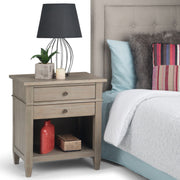 Carlton - Bedside Table, Handcrafted - R&R Furniture Gallery (Fountain Valley, CA)