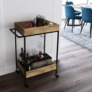 Simons - Bar Cart - Natural - R&R Furniture Gallery (Fountain Valley, CA)