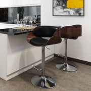 Amery - Mid Century Modern Adjustable Swivel Bar Stool - R&R Furniture Gallery (Fountain Valley, CA)