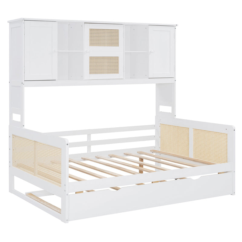 Daybed And All In One Cabinet And Shelf - R&R Furniture Gallery (Fountain Valley, CA)