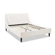Aspen - Vertical Tufted Modern Headboard Platform Bed Set - R&R Furniture Gallery (Fountain Valley, CA)