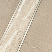 Lotus Bay - Narrow Rectangular Dining Table - Sand - R&R Furniture Gallery (Fountain Valley, CA)