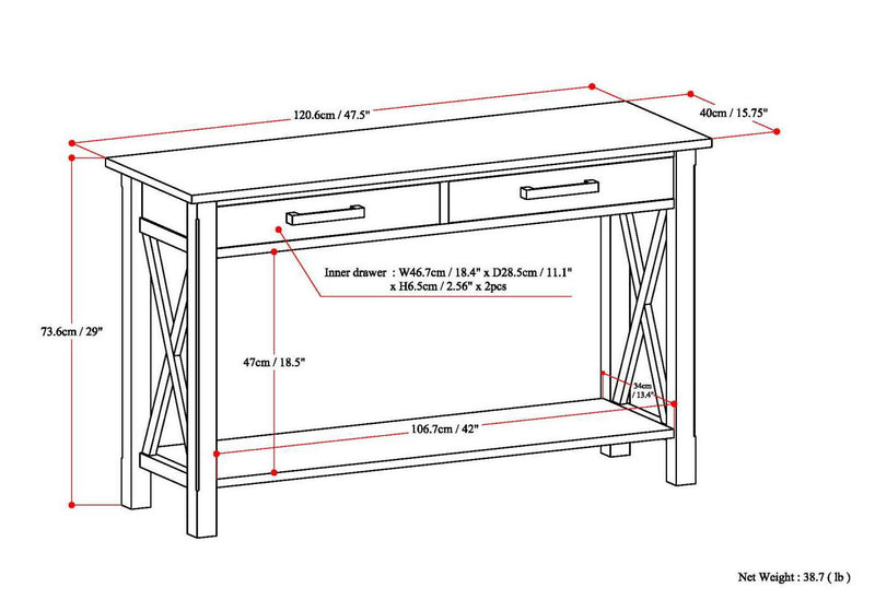 Kitchener - Handcrafted Table - R&R Furniture Gallery (Fountain Valley, CA)