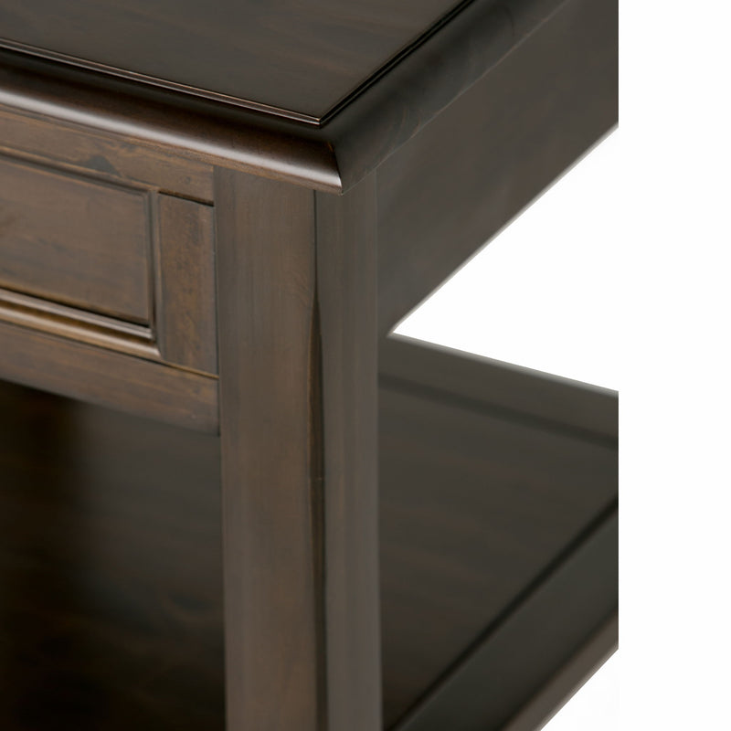 Burlington - End Table - Mahogany Brown - R&R Furniture Gallery (Fountain Valley, CA)