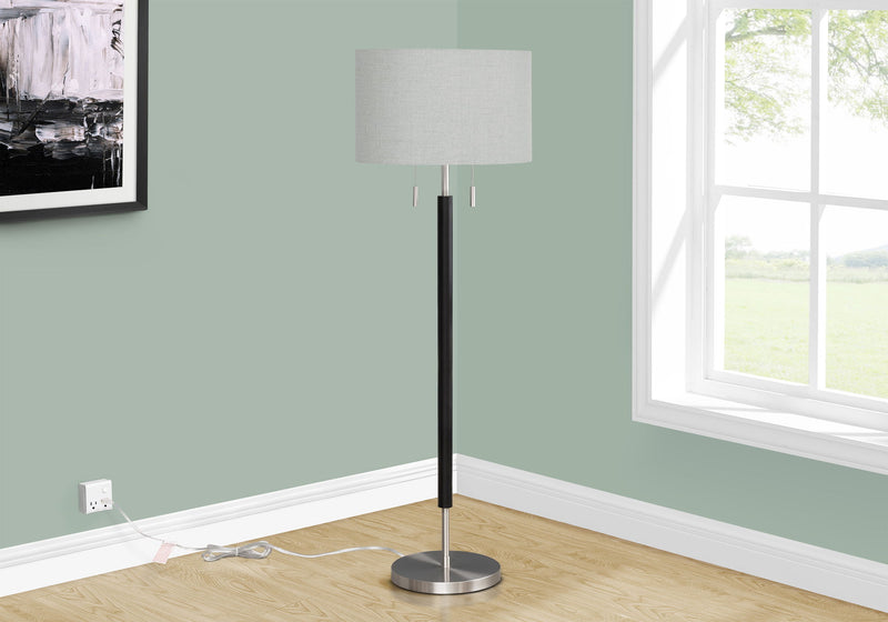 Floor Lamp Lighting - Black - R&R Furniture Gallery (Fountain Valley, CA)