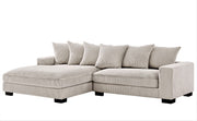 Luxe - Oversized 2 Piece Sectional Couches For Living Room, L Shaped Sofa With Chaise - R&R Furniture Gallery (Fountain Valley, CA)