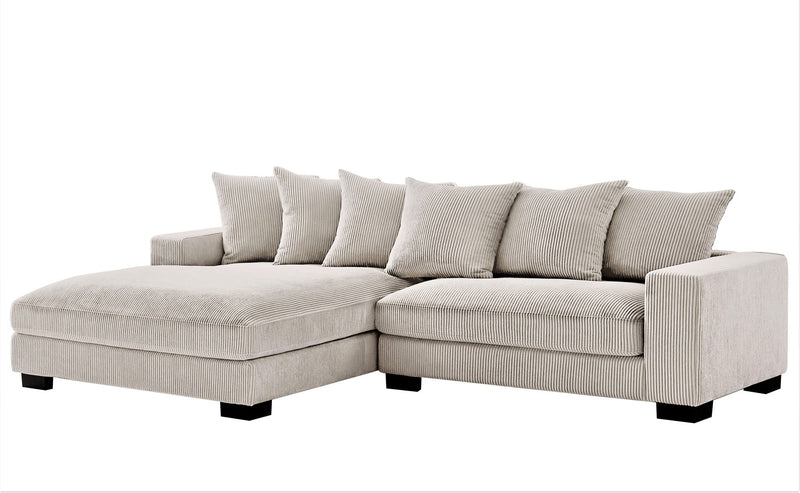 Luxe - Oversized 2 Piece Sectional Couches For Living Room, L Shaped Sofa With Chaise - R&R Furniture Gallery (Fountain Valley, CA)