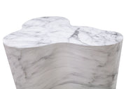 Slab - Marble Side Table - R&R Furniture Gallery (Fountain Valley, CA)