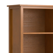 Warm Shaker - 5 Shelf Bookcase - R&R Furniture Gallery (Fountain Valley, CA)