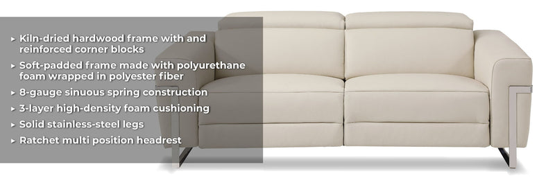 990 - Power Reclining Set With Power Headrest - R&R Furniture Gallery (Fountain Valley, CA)