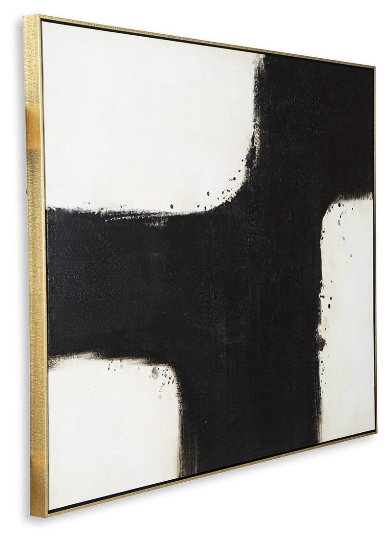 Reighlea - Wall Art - Black / White - R&R Furniture Gallery (Fountain Valley, CA)