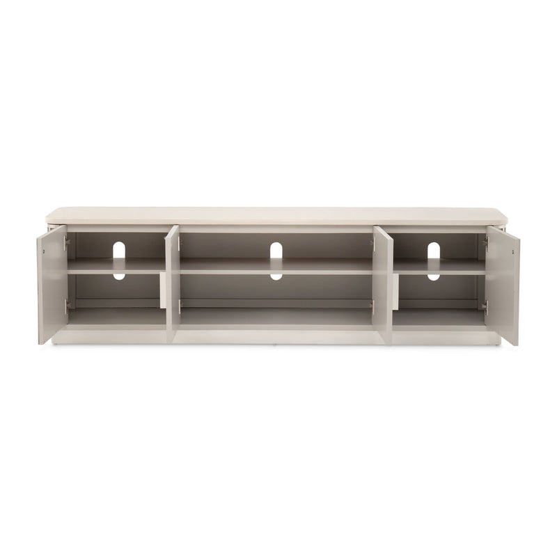 Roxbury Park - Media Cabinet - Slate - R&R Furniture Gallery (Fountain Valley, CA)
