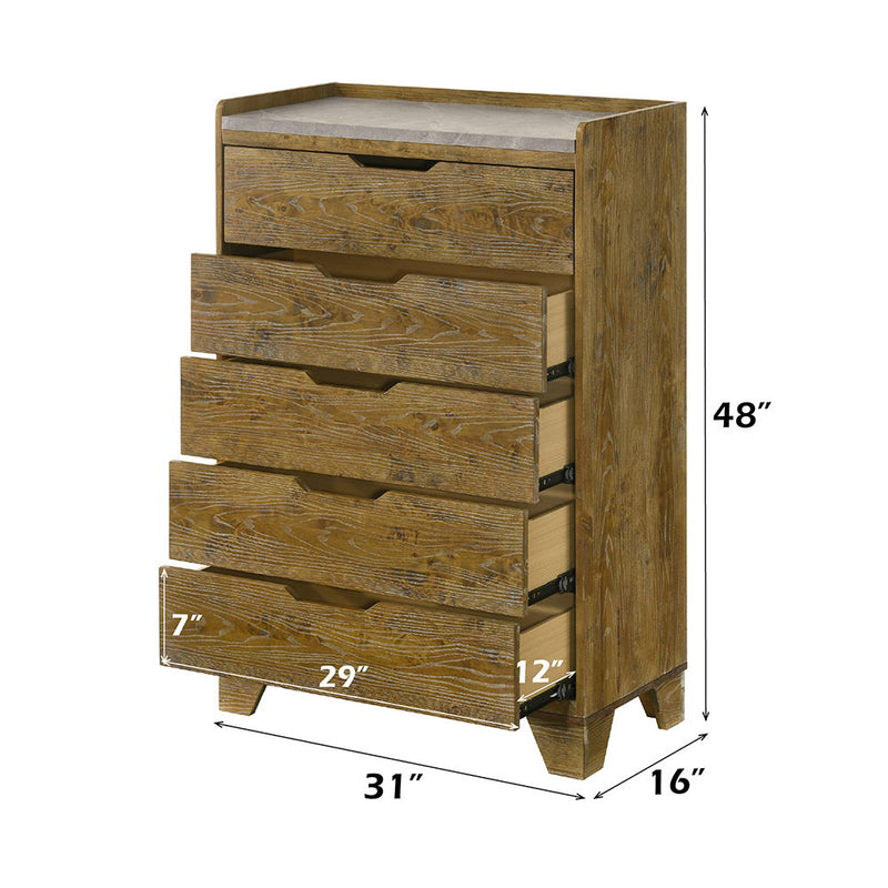 Garcia - Chest - Light Brown - R&R Furniture Gallery (Fountain Valley, CA)