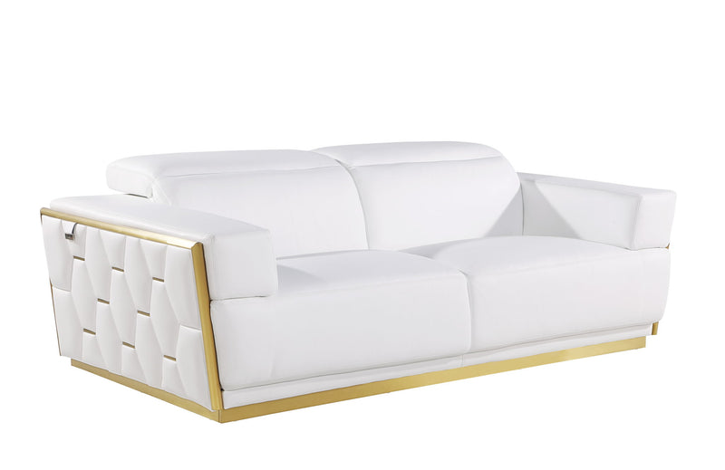 1111 - Leather Sofa - R&R Furniture Gallery (Fountain Valley, CA)