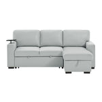 Tracey - Sofabed With Pullout - Silver