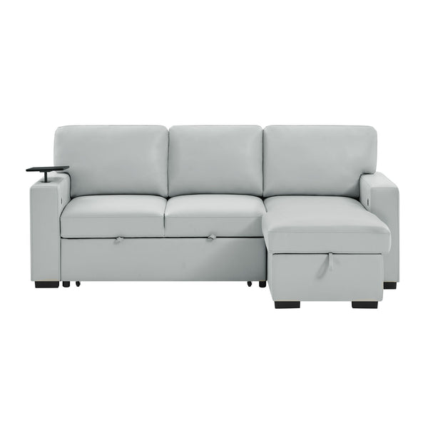 Tracey - Sofabed With Pullout - Silver
