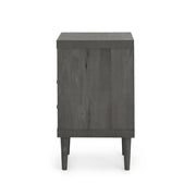Nystrom - Mid Century Modern 2 Drawer Nightstand - R&R Furniture Gallery (Fountain Valley, CA)
