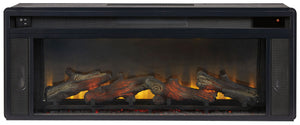 Entertainment Accessories - Fireplace Insert - Rectangular - Black - R&R Furniture Gallery (Fountain Valley, CA)
