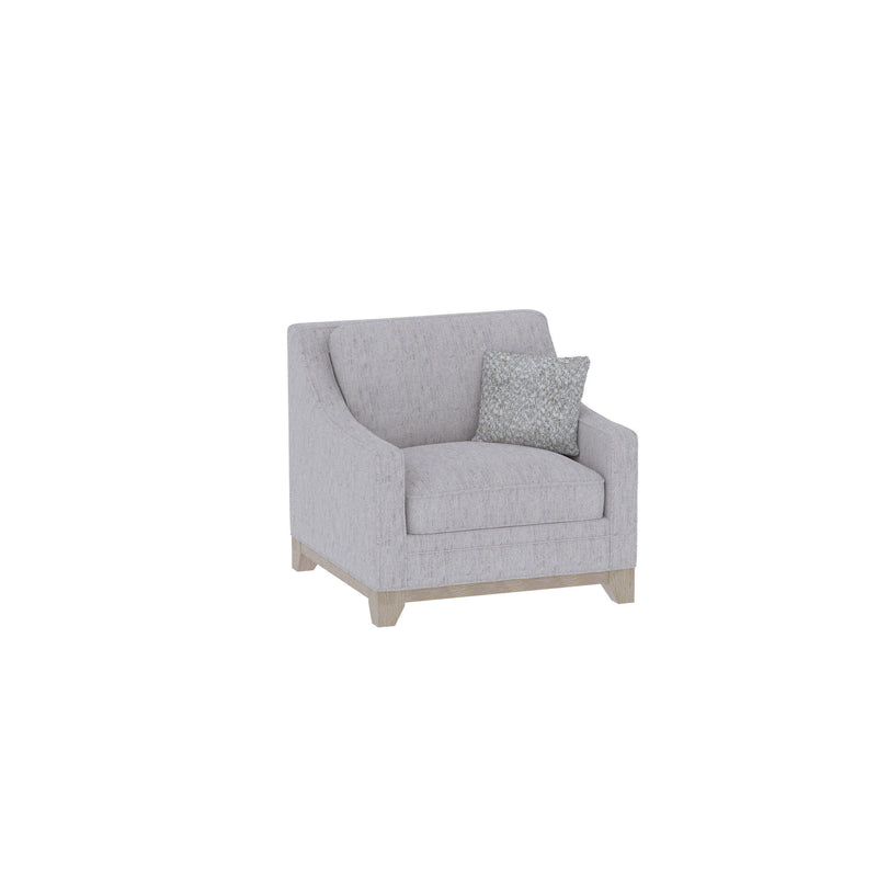Lounge Chair With Casual Accent - Gray - R&R Furniture Gallery (Fountain Valley, CA)