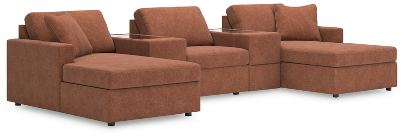 Modmax - Sectional - Spice - R&R Furniture Gallery (Fountain Valley, CA)