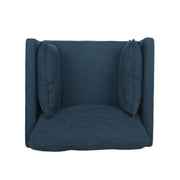 Enchantica - Upholstered Fabric Club Chair With Button Tufted And 2 Accent Pillows - R&R Furniture Gallery (Fountain Valley, CA)