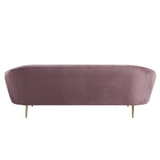 Abey - Sofa - Pink Velvet - R&R Furniture Gallery (Fountain Valley, CA)