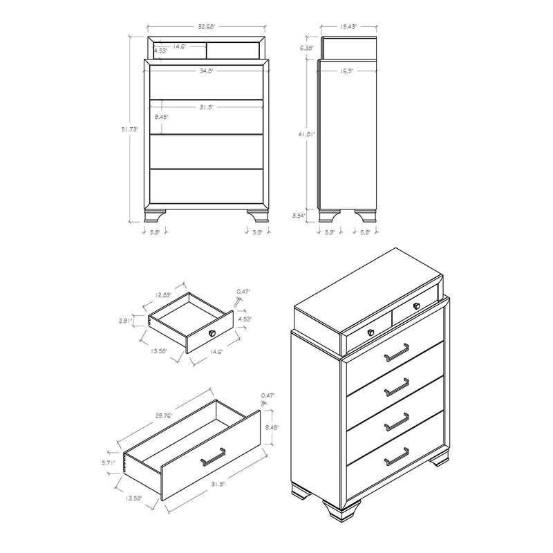 Civic - Chest - R&R Furniture Gallery (Fountain Valley, CA)