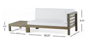 Oana - Corner Bench And Coffee Table - R&R Furniture Gallery (Fountain Valley, CA)