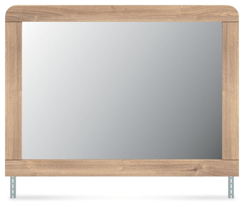 Kinlanni - Bedroom Mirror - Tan - R&R Furniture Gallery (Fountain Valley, CA)