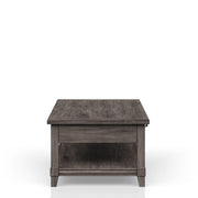 Lift Top Cocktail Table With Casters - Gray - R&R Furniture Gallery (Fountain Valley, CA)