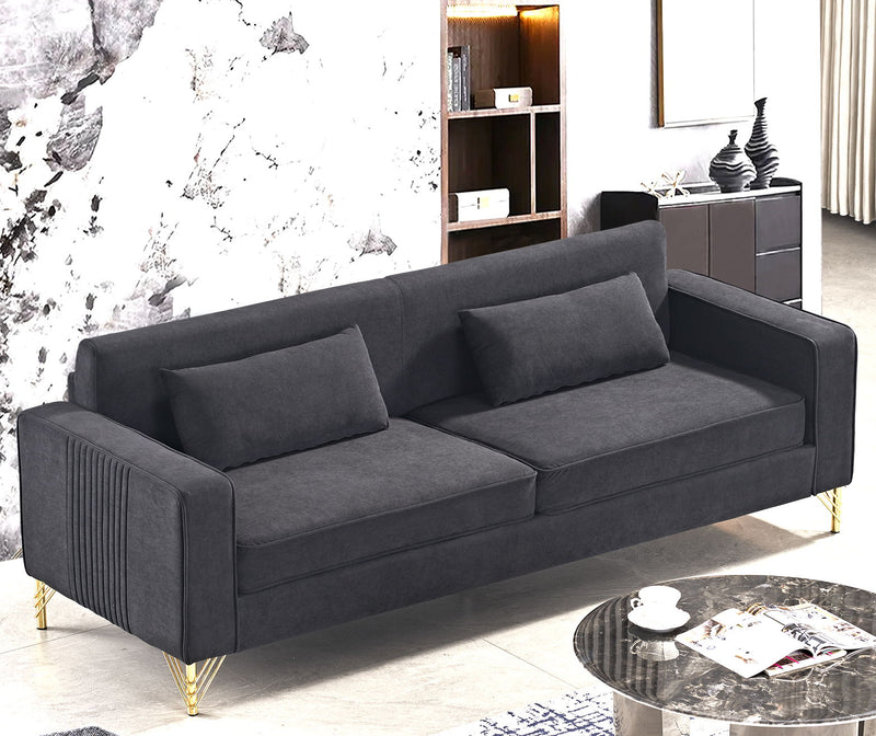 Aesthetic 3 Seater Couch With Classic Modern Appeal And Luxurious Soft Comfort - R&R Furniture Gallery (Fountain Valley, CA)