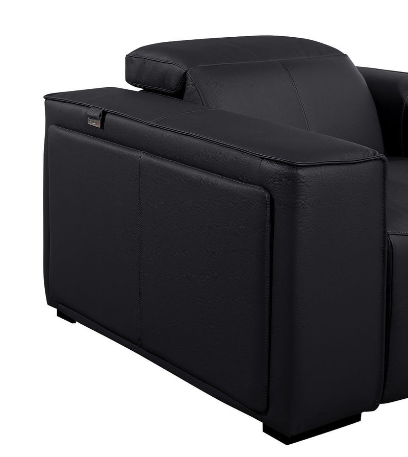 1224 - 6-Piece Modular Power Reclining Sofa, Loveseat & Chair Set In With 6 Power Recliners & Power Headrests