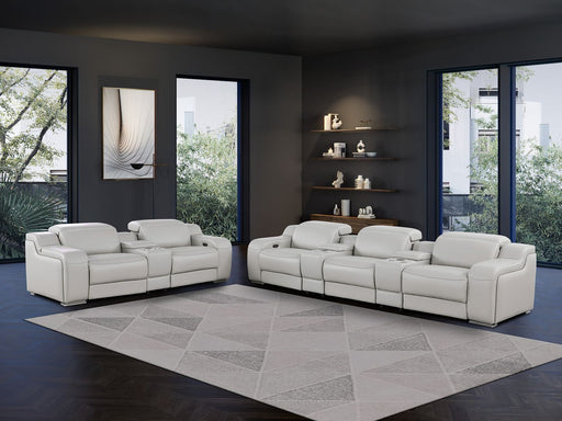 1116 - 8-Piece Modular Power Reclining Sofa, Loveseat & Chair Set In With 5 Power Recliners & Power Headrests - R&R Furniture Gallery (Fountain Valley, CA)