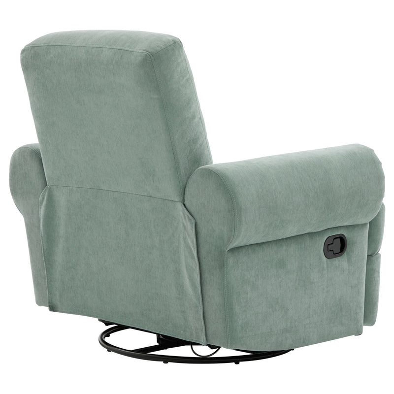 Manual Swivel Recliner Rocker Chair With Adjustable Backrest - R&R Furniture Gallery (Fountain Valley, CA)