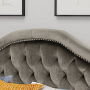 Kaarina - Contemporary Tufted Fabric Headboard - R&R Furniture Gallery (Fountain Valley, CA)