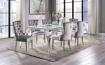 Neuveville - 7 Pc. Dining Table Set, Gray Chairs
