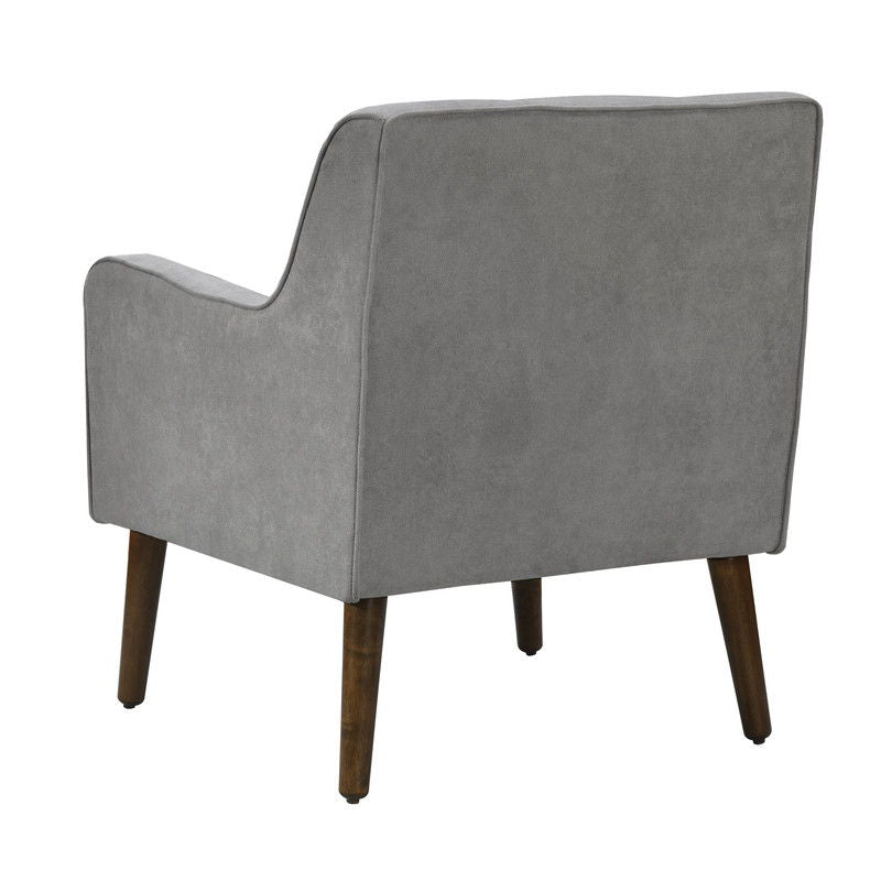 Ryder - Mid Century Modern Woven Fabric Tufted Armchair - R&R Furniture Gallery (Fountain Valley, CA)