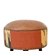 Footstool - Brown - R&R Furniture Gallery (Fountain Valley, CA)