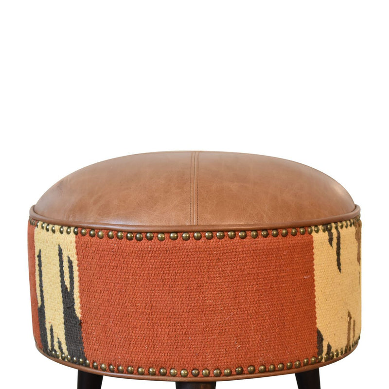 Footstool - Brown - R&R Furniture Gallery (Fountain Valley, CA)