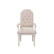 Wynsor - Arm Chair (Set of 2) - Antique White - R&R Furniture Gallery (Fountain Valley, CA)